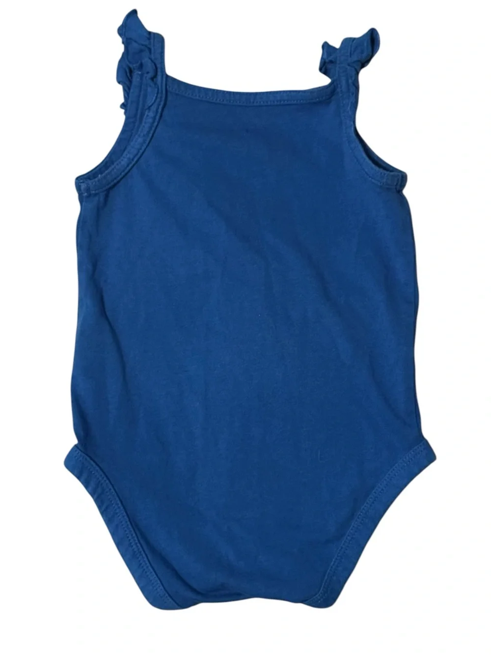NWOT Carter’s Baby Girl Blue Embroidered Bodysuit 9M